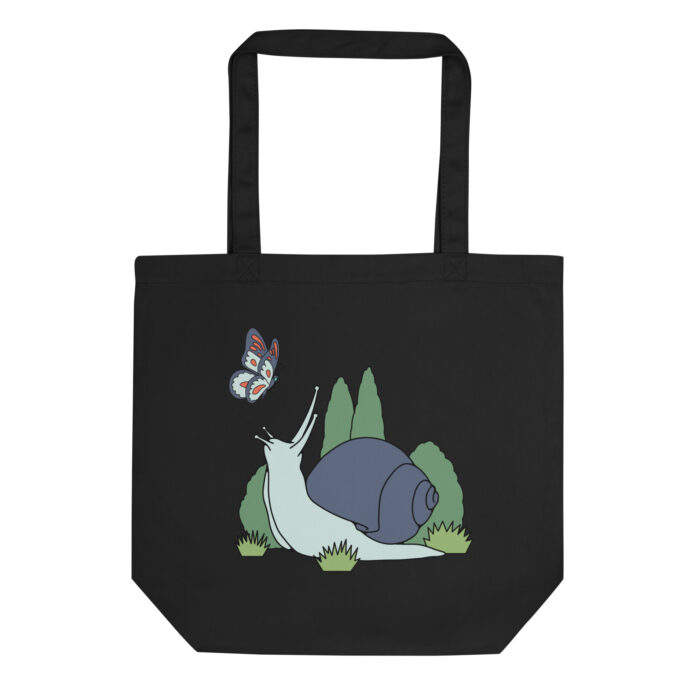 Snail & butterfly Tote