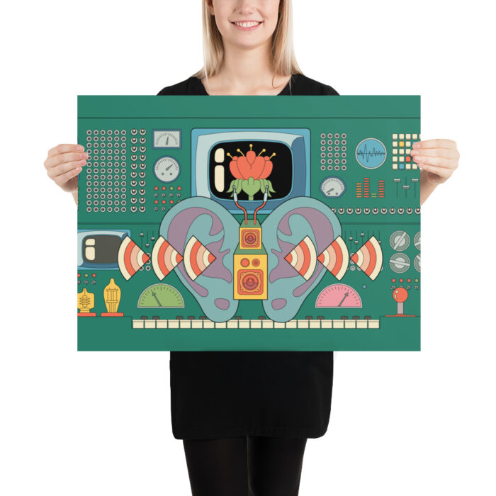 Modular Synth Poster (24"x18")