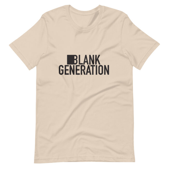 Blank Generation Tee
