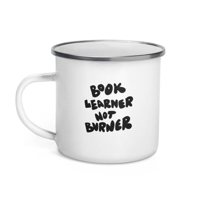 Books Enamel Mug - Image 2
